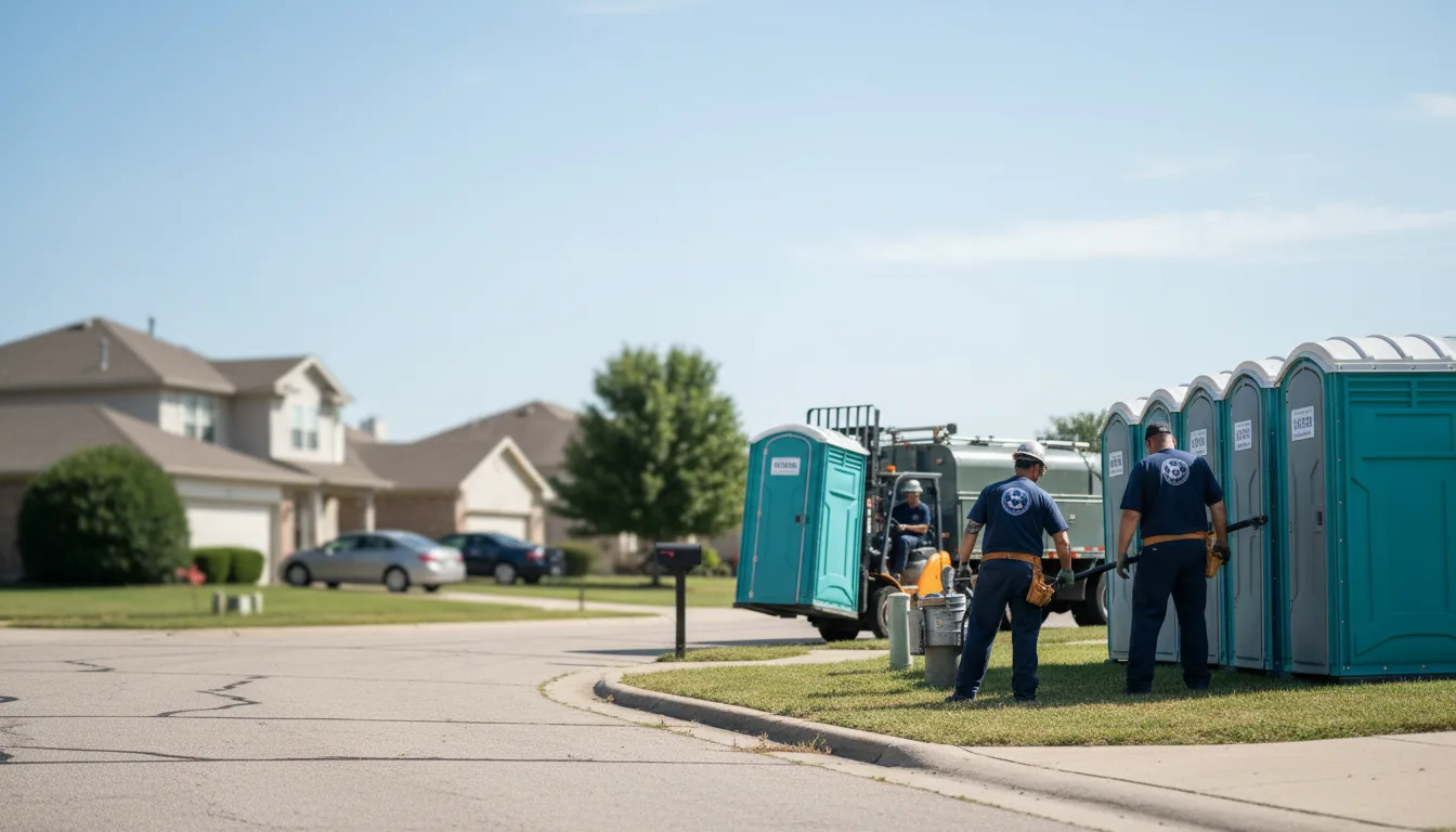 Porta Potty Rental in Delphos, OH near me